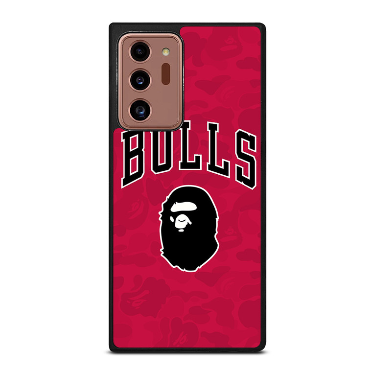 CHICAGO BULLS X BAPE CAMO Samsung Galaxy Note 20 Ultra Case Cover