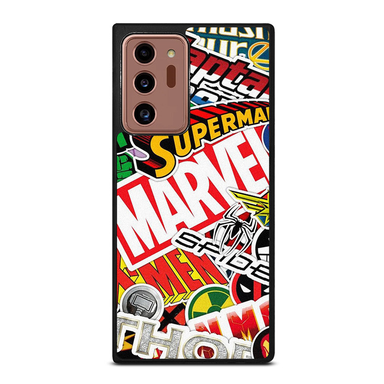 DC MARVEL SUPERHERO COLLAGE Samsung Galaxy Note 20 Ultra Case Cover