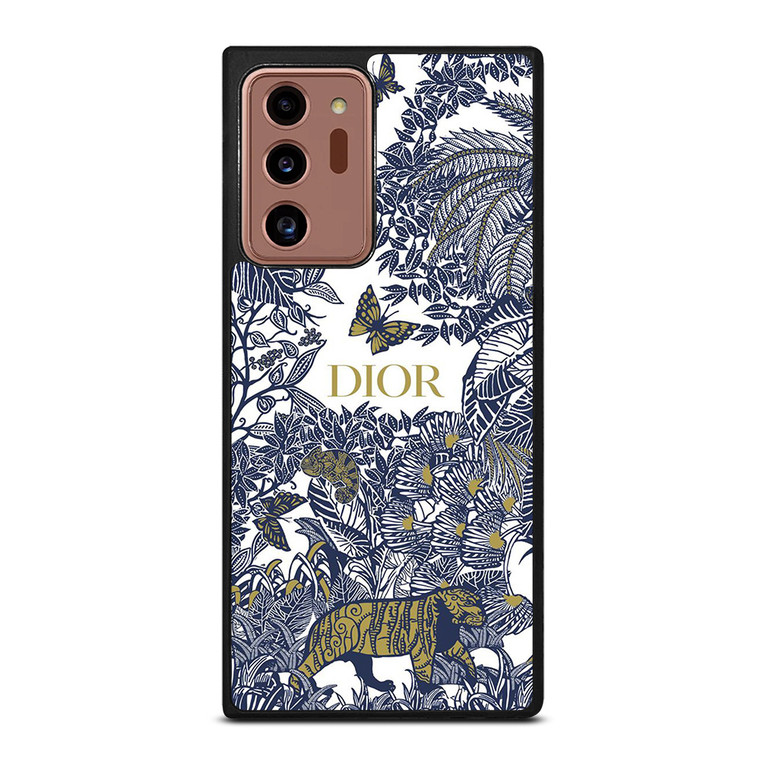 DIOR FLORAL BLUE Samsung Galaxy Note 20 Ultra Case Cover
