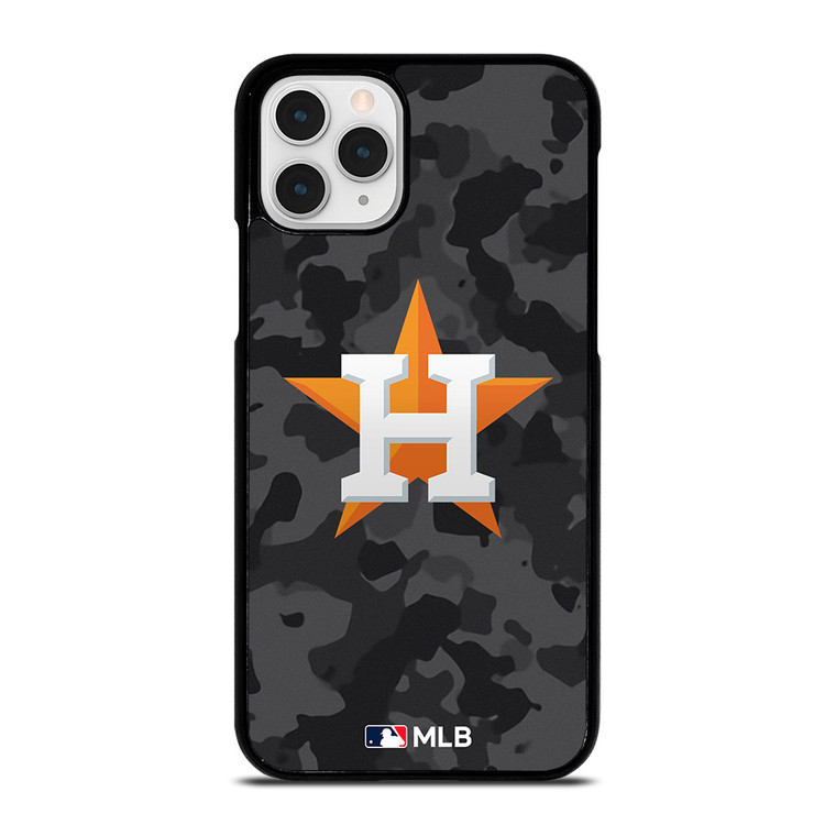 HOUSTON ASTROS BASEBALL BLACK CAMO iPhone 11 Pro Case Cover