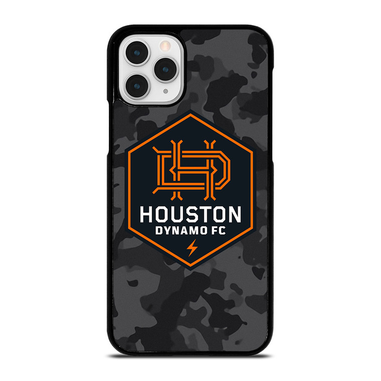 HOUSTON DYNAMO FC MLS BLACK CAMO iPhone 11 Pro Case Cover