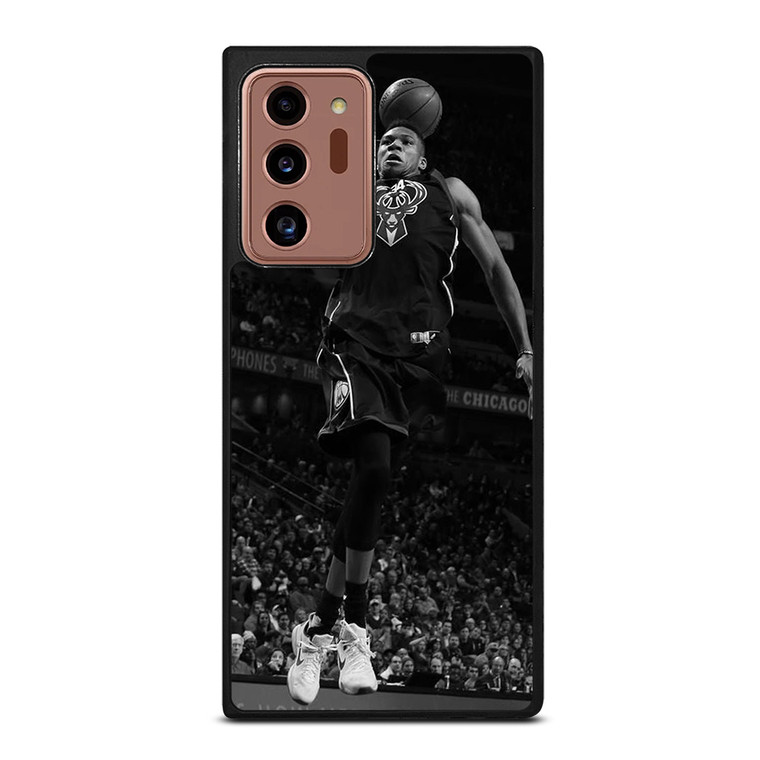 GIANNIS ANTETOKOUNMPO MILWAUKEE BUCKS DUNK Samsung Galaxy Note 20 Ultra Case Cover