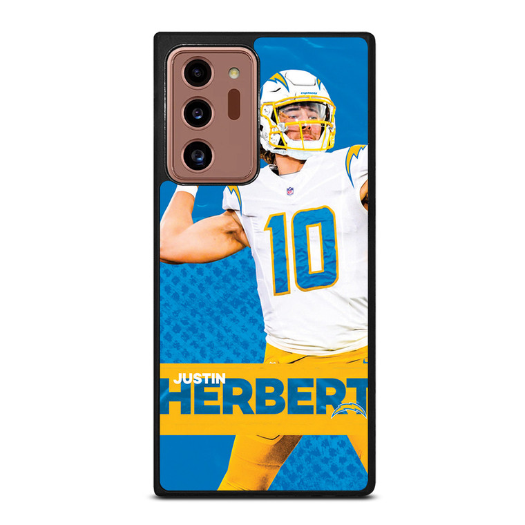 JUSTIN HERBERT LOS ANGELES CHARGERS 2 Samsung Galaxy Note 20 Ultra Case Cover