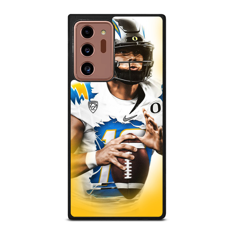 JUSTIN HERBERT LOS ANGELES CHARGERS Samsung Galaxy Note 20 Ultra Case Cover