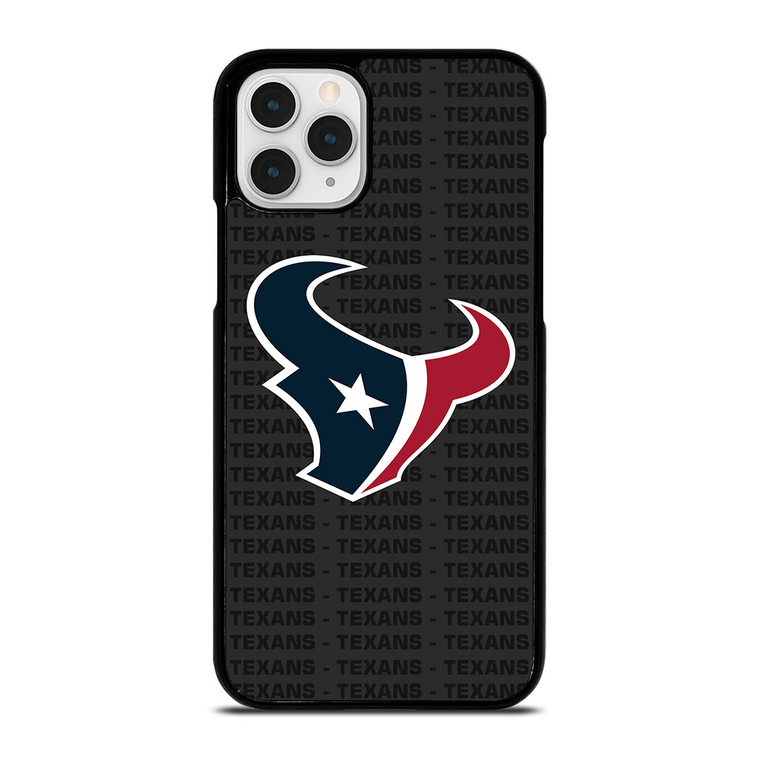 HOUSTON TEXANS FOOTBALL TEXT iPhone 11 Pro Case Cover