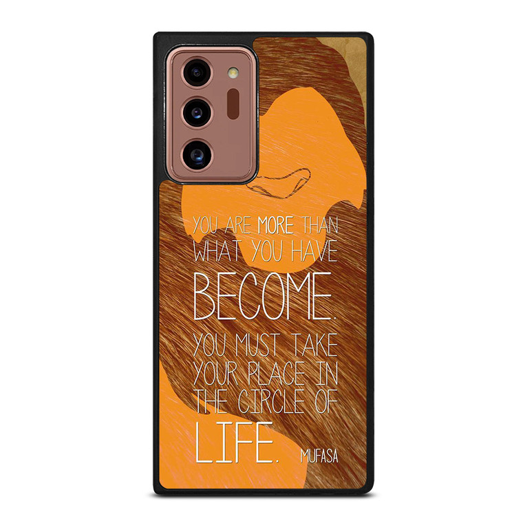 LION KING MUFASA QUOTES Samsung Galaxy Note 20 Ultra Case Cover