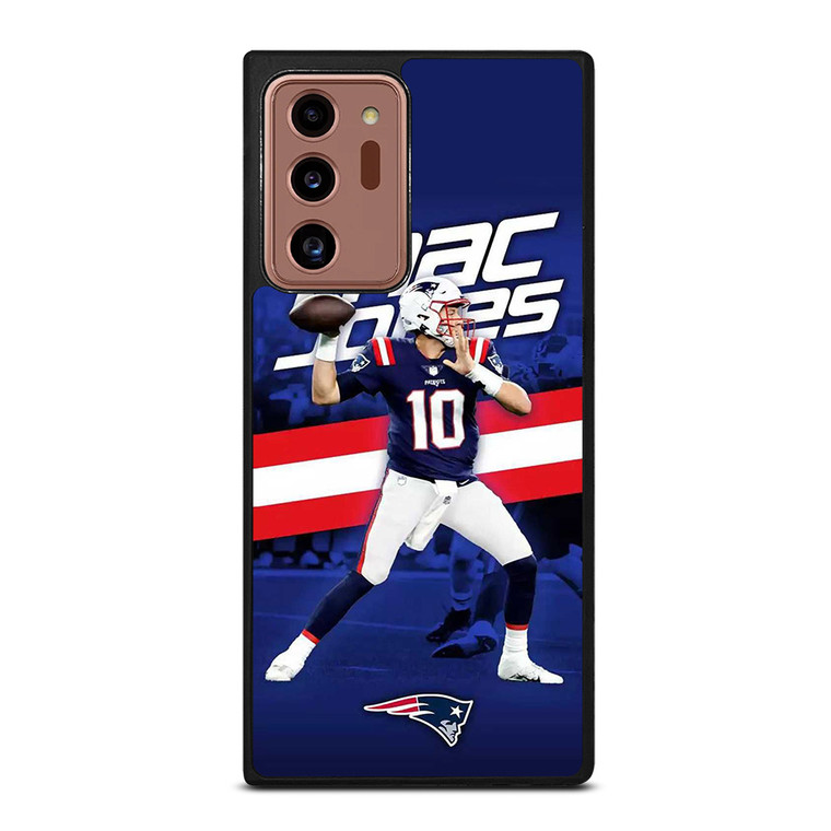 MAC JONES NEW ENGLAND PATRIOT FOOTBALL Samsung Galaxy Note 20 Ultra Case Cover