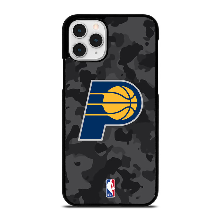 INDIANA PACERS BLACK CAMO iPhone 11 Pro Case Cover