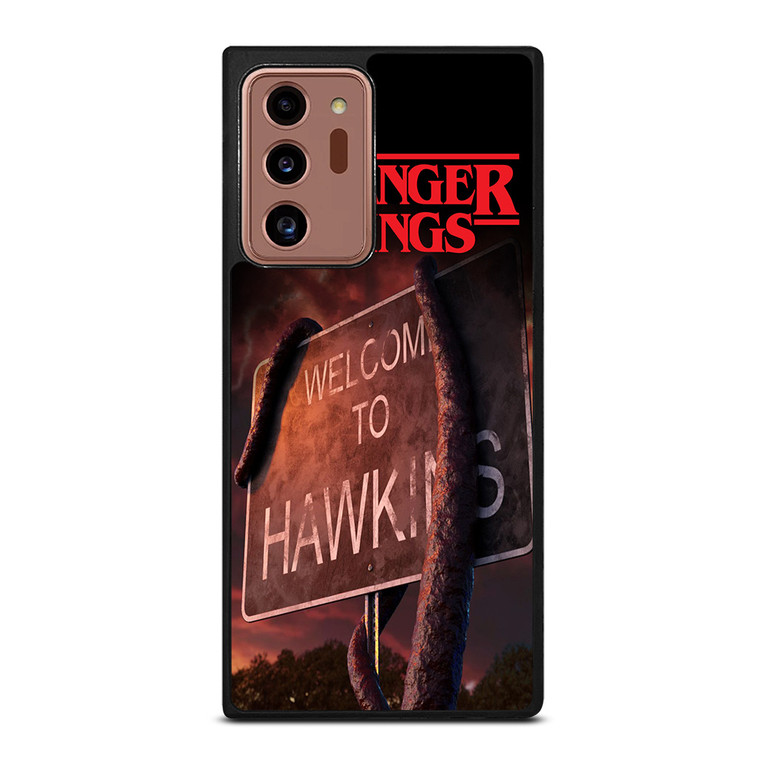 STRANGER THINGS WELCOME TO HAWKINS Samsung Galaxy Note 20 Ultra Case Cover