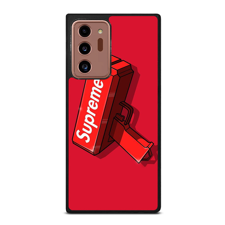 SUPREME MONEY GUN Samsung Galaxy Note 20 Ultra Case Cover
