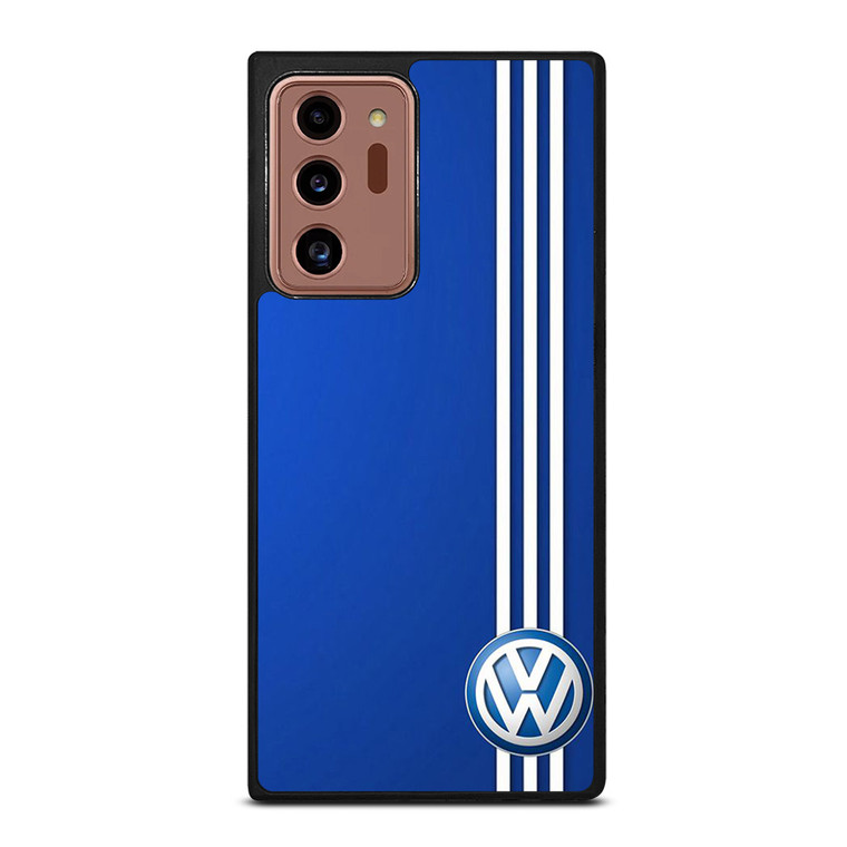 VOLKSWAGEN BLUE STRIPE LOGO Samsung Galaxy Note 20 Ultra Case Cover