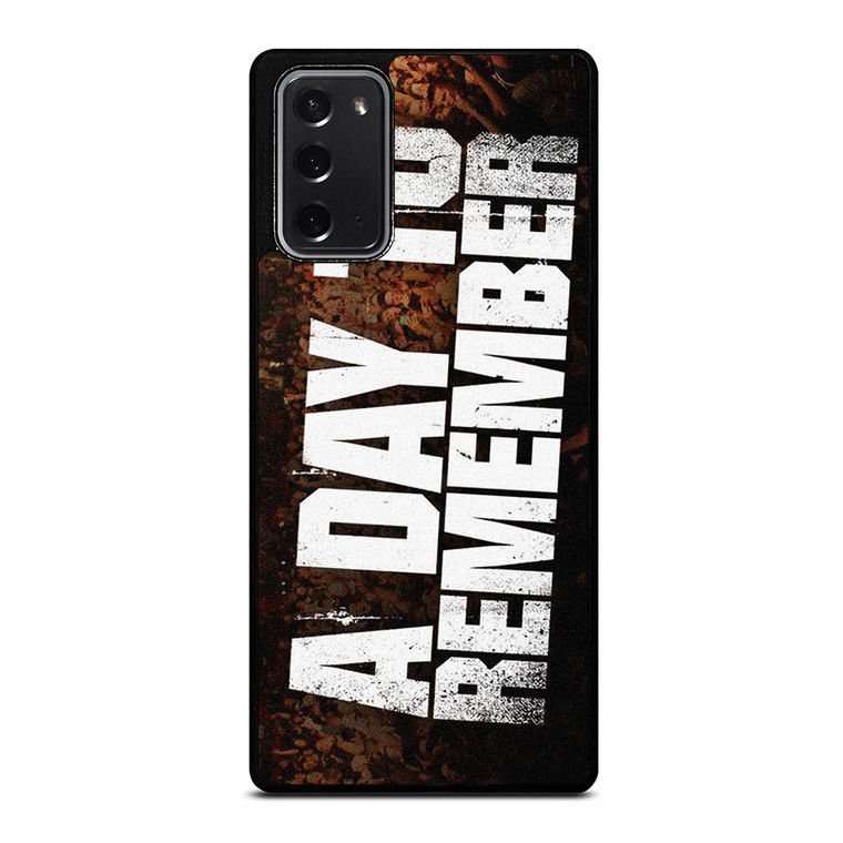 A DAY TO REMEMBER ROCK BAND LOGO 2 Samsung Galaxy Note 20 Case Cover