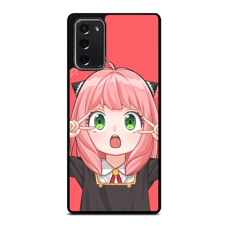 ANYA SPY X FAMILY PINK Samsung Galaxy Note 20 Case Cover