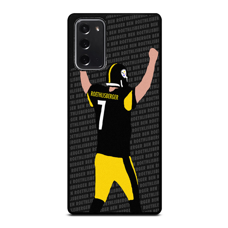 BEN ROETHLISBERGER PITTSBURGH STEELERS CARTOON Samsung Galaxy Note 20 Case Cover