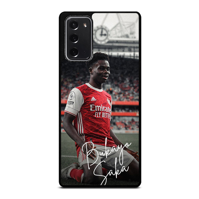 BUKAYO SAKA ARSENAL FOOTBALL CLUB Samsung Galaxy Note 20 Case Cover BUKAYO SAKA ARSENAL FOOTBALL CLUB Samsung Galaxy Note 20 Case Cover
