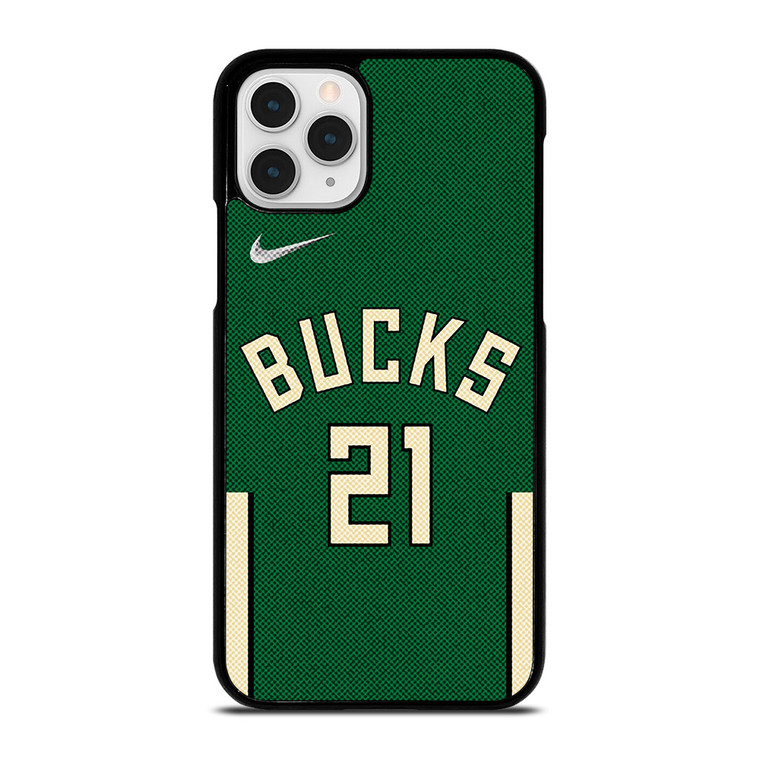 JRUE HOLIDAY MILWAUKEE BUCKS NIKE NBA 2021-22 iPhone 11 Pro Case Cover