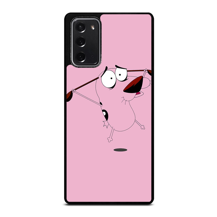 COURAGE THE COWARDLY DOG FLAT Samsung Galaxy Note 20 Case Cover COURAGE THE COWARDLY DOG FLAT Samsung Galaxy Note 20 Case Cover