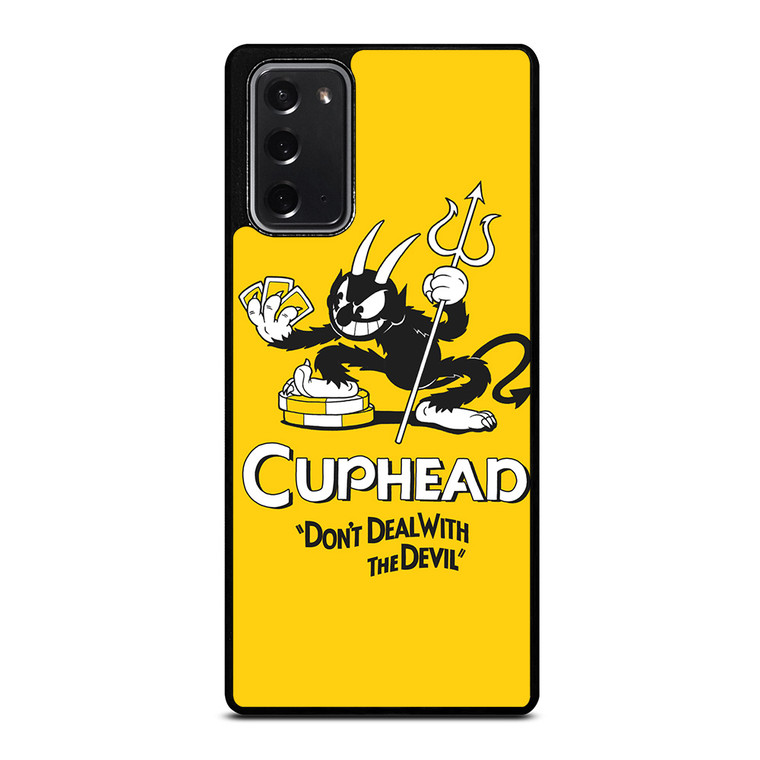 CUPHEAD SHOW DONT DEAL WITH DEVIL Samsung Galaxy Note 20 Case Cover