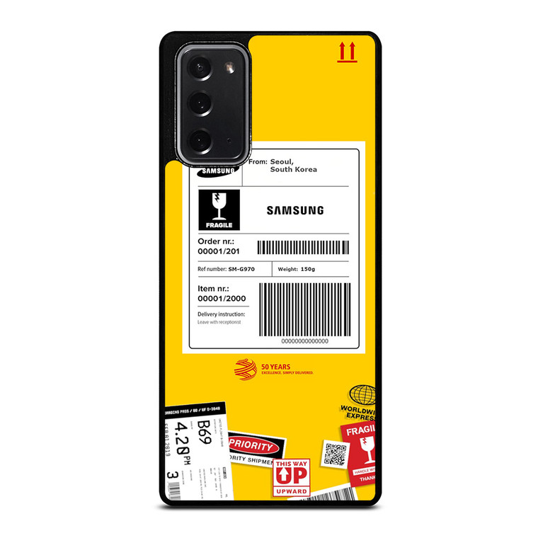 DHL SHIPPING EXPRESS LABEL SAMSUNG Samsung Galaxy Note 20 Case Cover