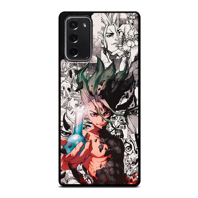 DR STONE ANIME BLACK WHITE Samsung Galaxy Note 20 Case Cover