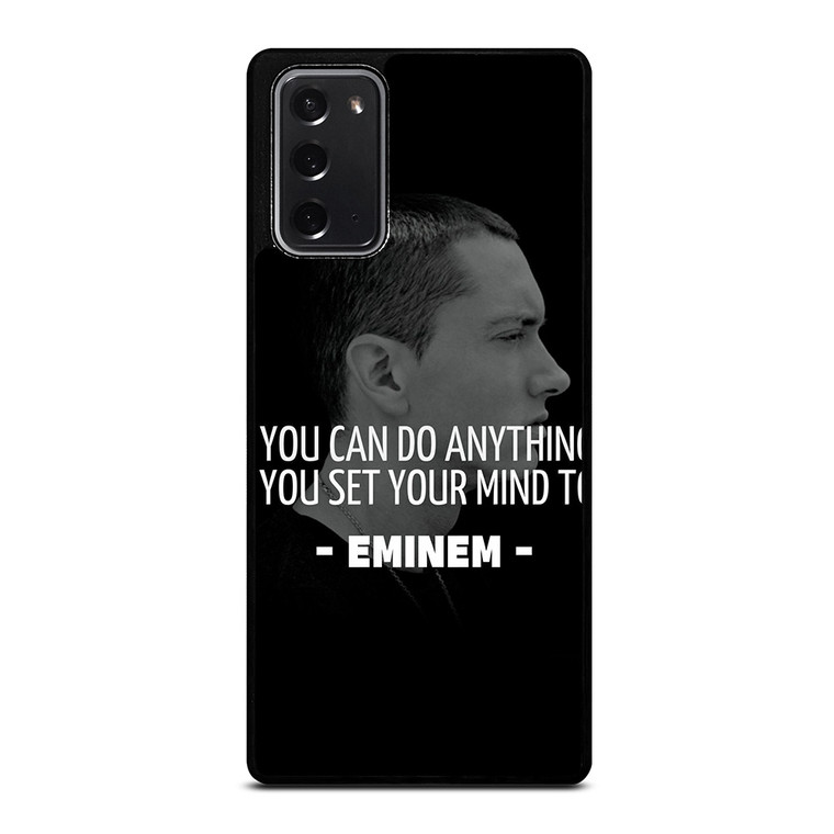 EMINEM RAPPER QUOTES Samsung Galaxy Note 20 Case Cover