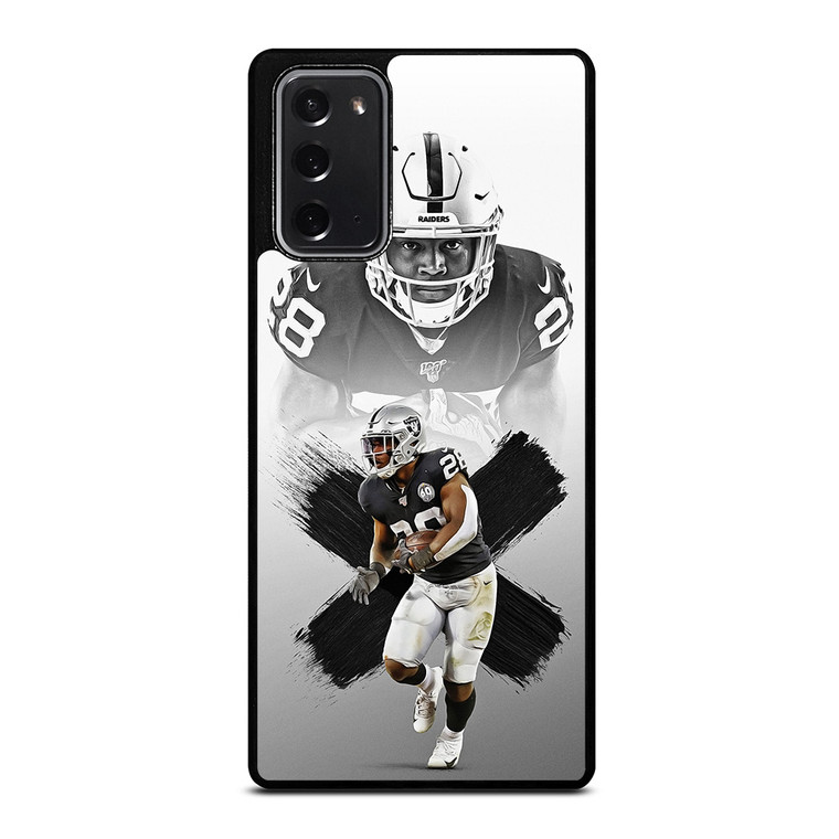 JOSH JACOBS LAS VEGAS RAIDERS NFL Samsung Galaxy Note 20 Case Cover
