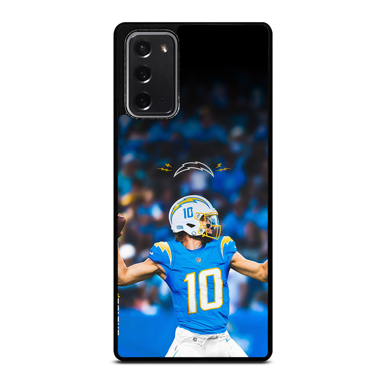 JUSTIN HERBERT LOS ANGELES CHARGERS 3 Samsung Galaxy Note 20 Case Cover