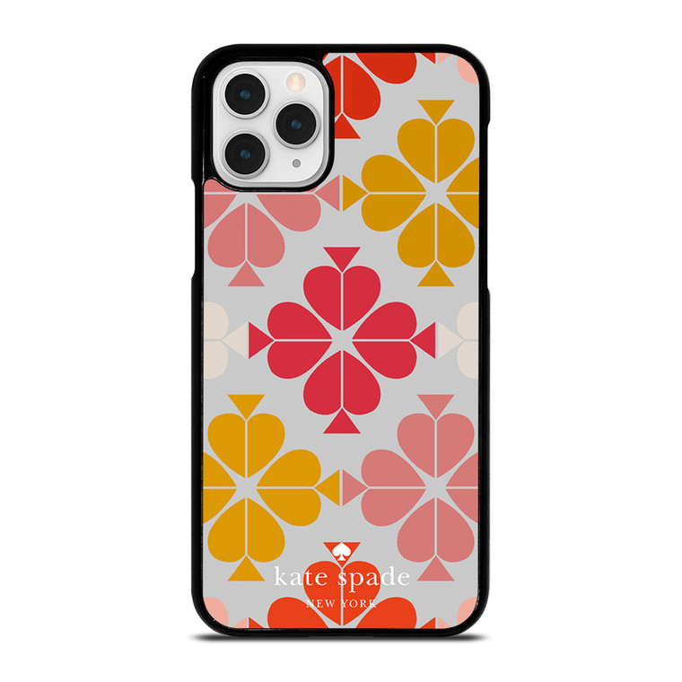 KATE SPADE JACQUARD PINK YELLOW iPhone 11 Pro Case Cover