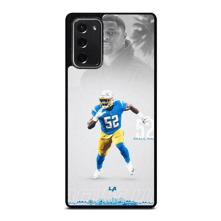 KHALIL MACK LOS ANGELES CHARGERS NFL Samsung Galaxy Note 20 Case Cover