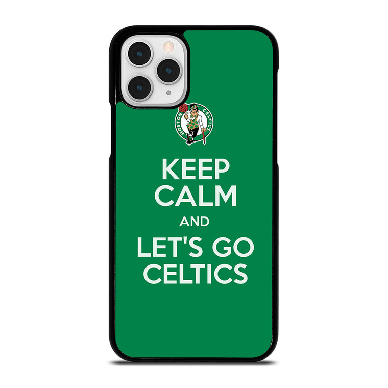 KEEP CALM AND GO BOSTON CELTICS iPhone 11 Pro Case Cover KEEP CALM AND GO BOSTON CELTICS iPhone 11 Pro Case Cover