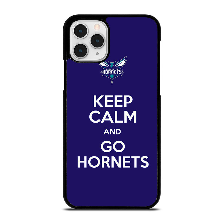 KEEP CALM AND GO CHARLOTTE HORNETS iPhone 11 Pro Case Cover