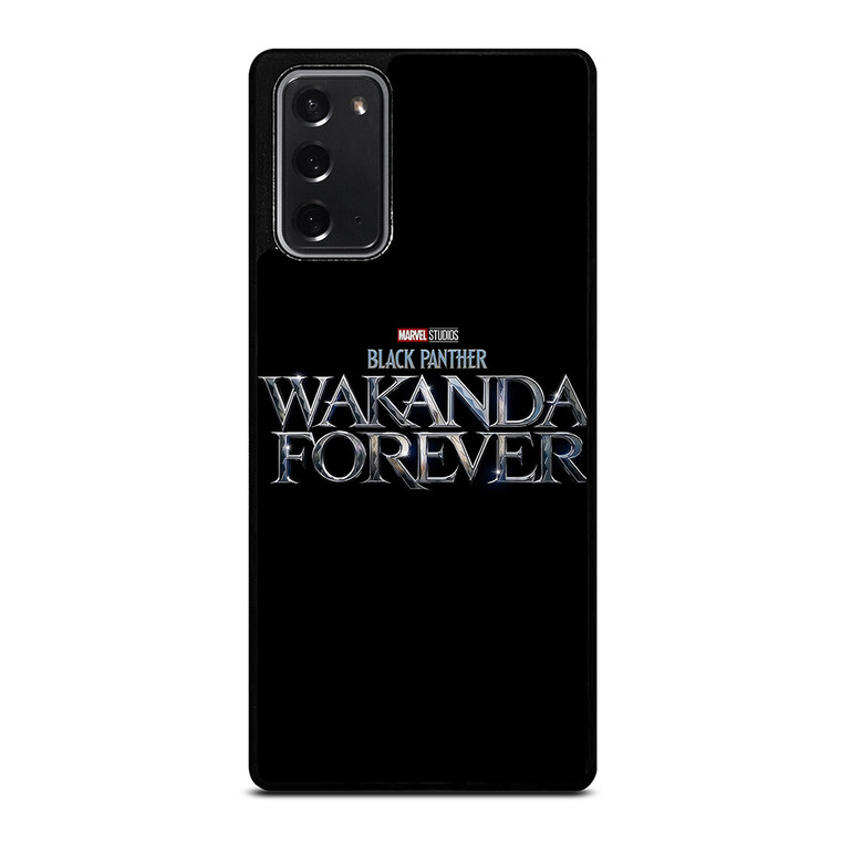 MARVEL BLACK PANTHER WAKANDA FOREVER Samsung Galaxy Note 20 Case Cover MARVEL BLACK PANTHER WAKANDA FOREVER Samsung Galaxy Note 20 Case Cover