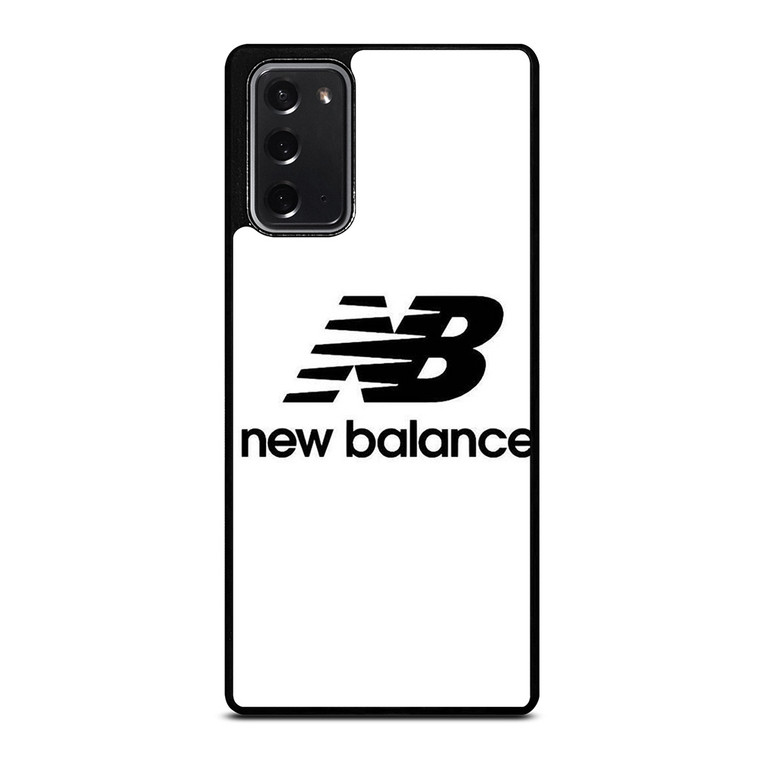 NEW BALANCE WHITE LOGO Samsung Galaxy Note 20 Case Cover