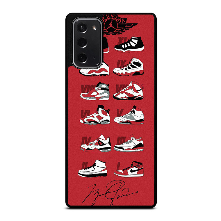 NIKE AIR JORDAN EVOLUTION Samsung Galaxy Note 20 Case Cover