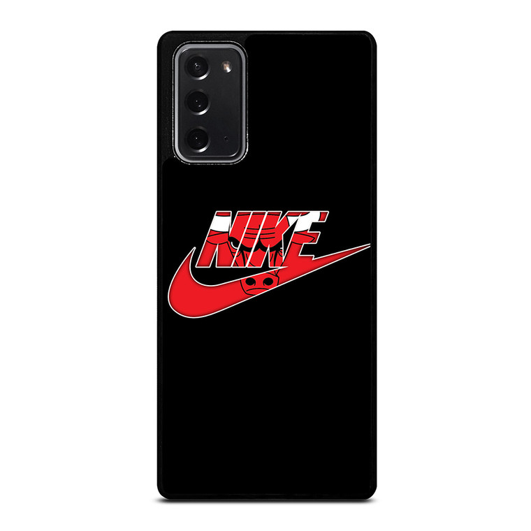 NIKE CHICAGO BULLS SWOOSH Samsung Galaxy Note 20 Case Cover