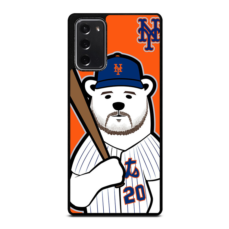 PETE ALONSO POLAR BEAR NEW YORK METS Samsung Galaxy Note 20 Case Cover