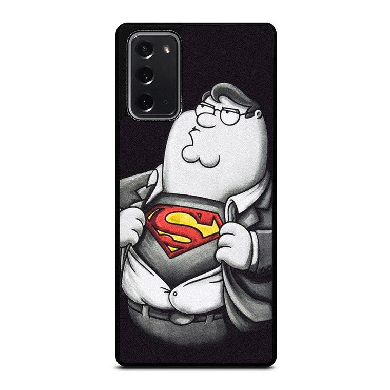 PETER GRIFFIN FAMILY GUY SUPERMAN Samsung Galaxy Note 20 Case Cover