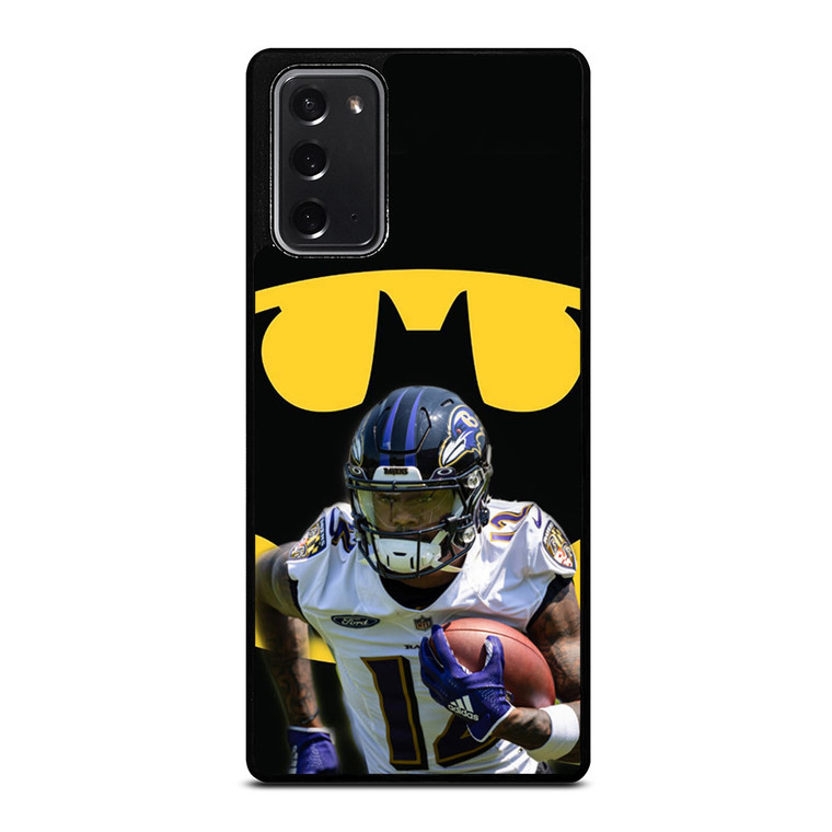 RASHOD BATEMAN BALTIMORE RAVENS Samsung Galaxy Note 20 Case Cover