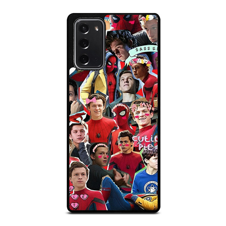 TOM HOLLAND SPIDERMAN COLLAGE Samsung Galaxy Note 20 Case Cover