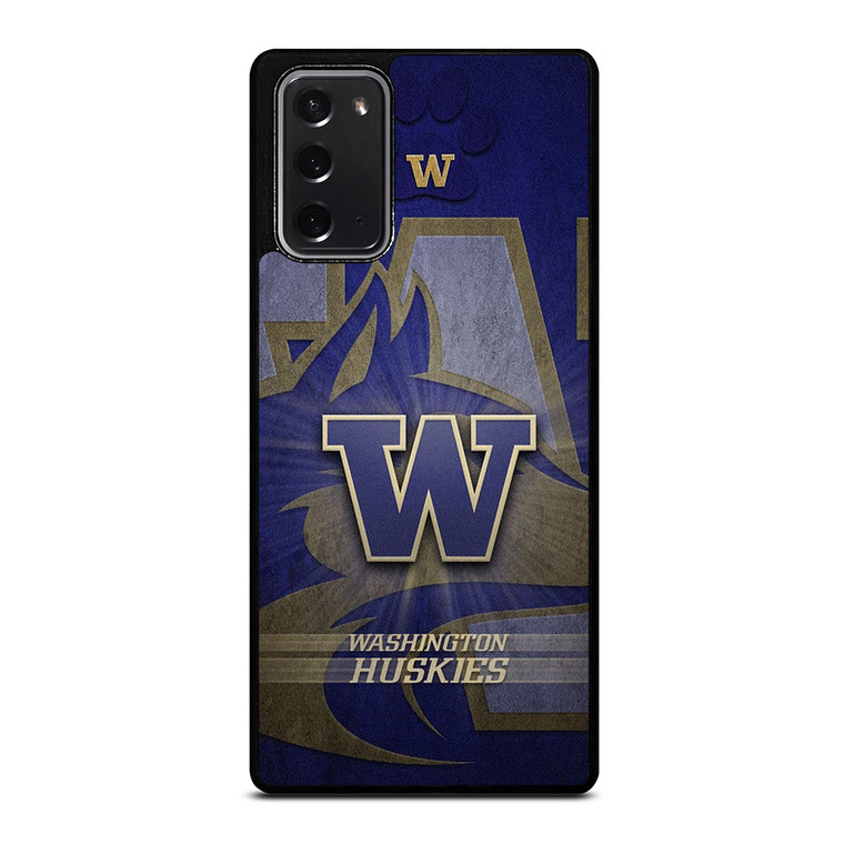 WASHINGTON HUSKIES FOOTBALL LOGO Samsung Galaxy Note 20 Case Cover