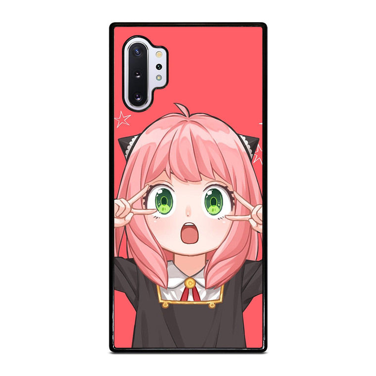 ANYA SPY X FAMILY PINK Samsung Galaxy Note 10 Plus Case Cover
