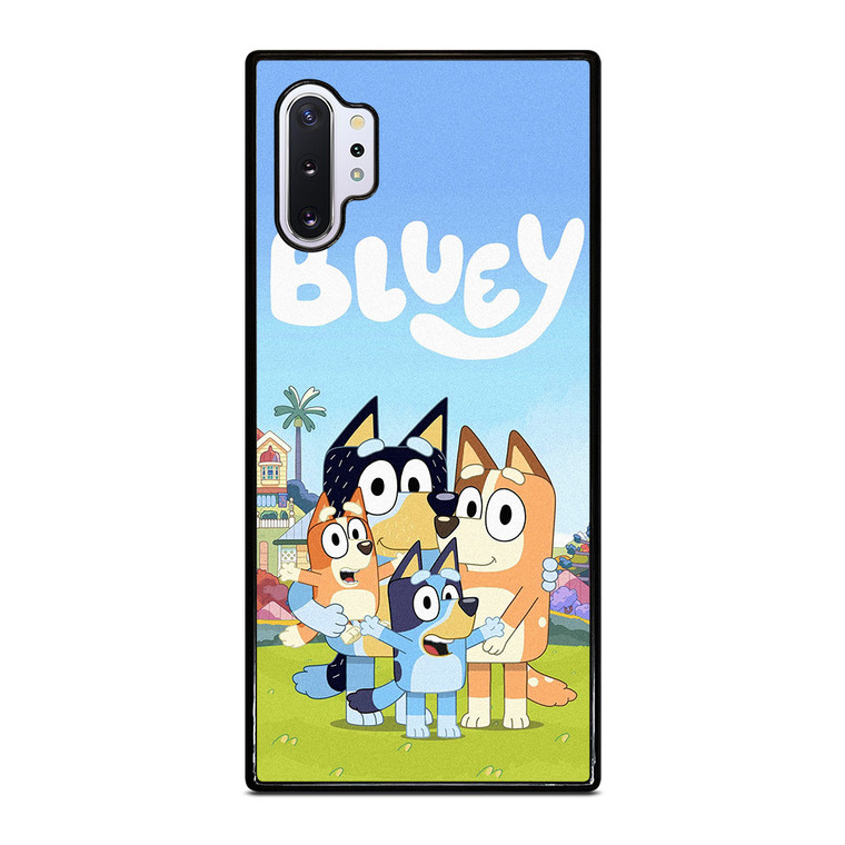 BLUEY HEELER PUPPY CARTOON Samsung Galaxy Note 10 Plus Case Cover