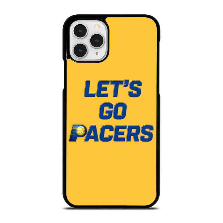 LETS GO INDIANA PACERS NBA BASKETBALL iPhone 11 Pro Case Cover