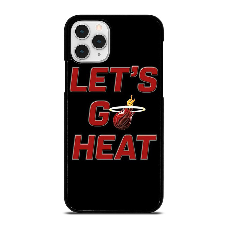 LETS GO MIAMI HEAT NBA BASKETBALL iPhone 11 Pro Case Cover LETS GO MIAMI HEAT NBA BASKETBALL iPhone 11 Pro Case Cover