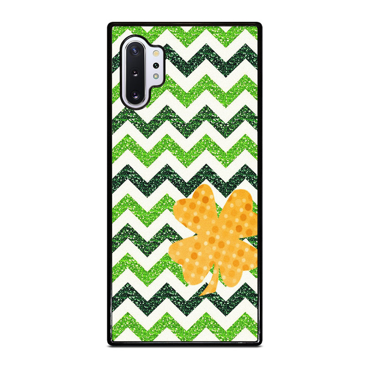 CUTE GREEN CHEVRON Samsung Galaxy Note 10 Plus Case Cover