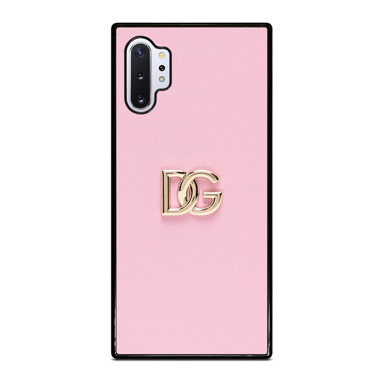 DOLCE AND GABBANA PINK LOGO Samsung Galaxy Note 10 Plus Case Cover