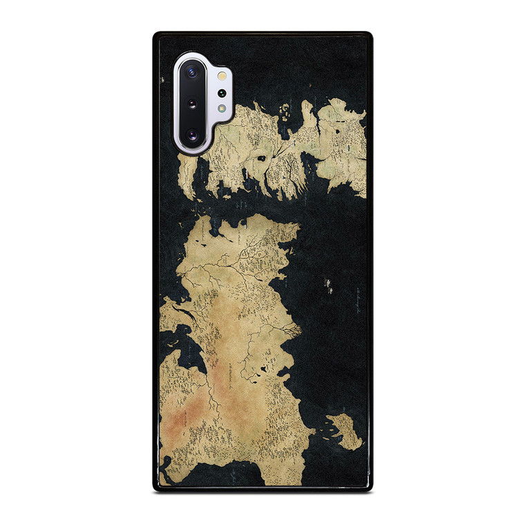 GAME OF THRONES MAP Samsung Galaxy Note 10 Plus Case Cover