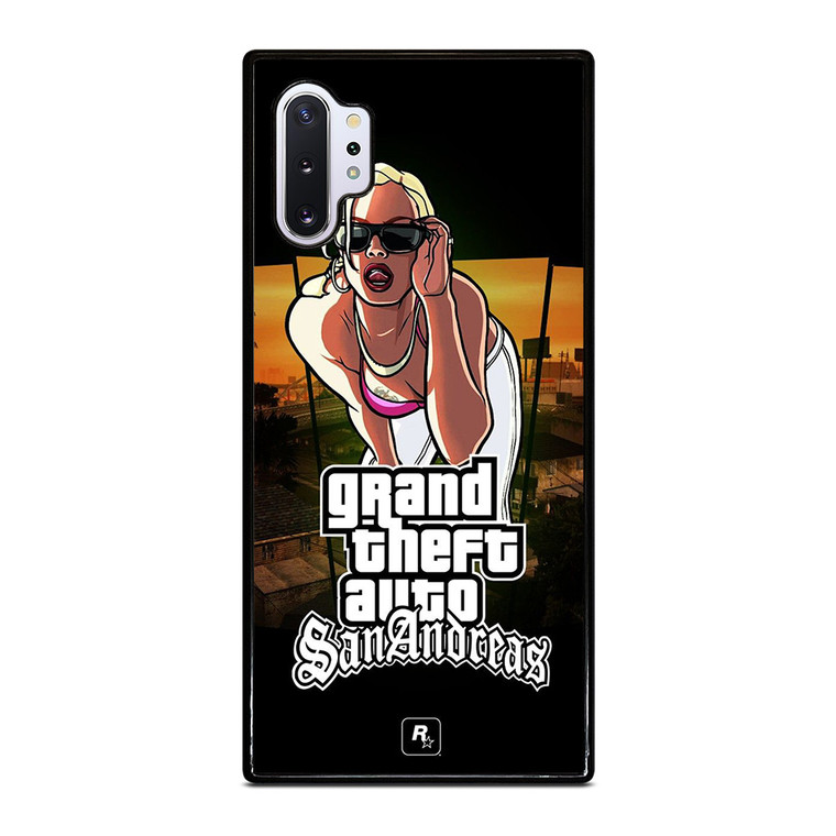 GTA GRAND THEFT AUTO SAN ANDREAS Samsung Galaxy Note 10 Plus Case Cover