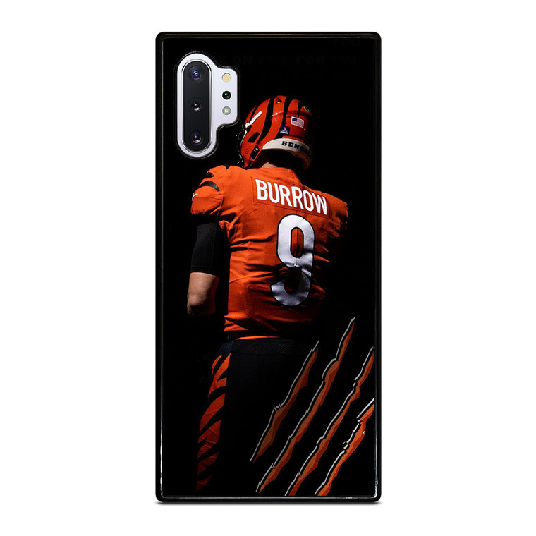 JOE BURROW CINCINNATI BENGALS FOOTBALL Samsung Galaxy Note 10 Plus Case Cover