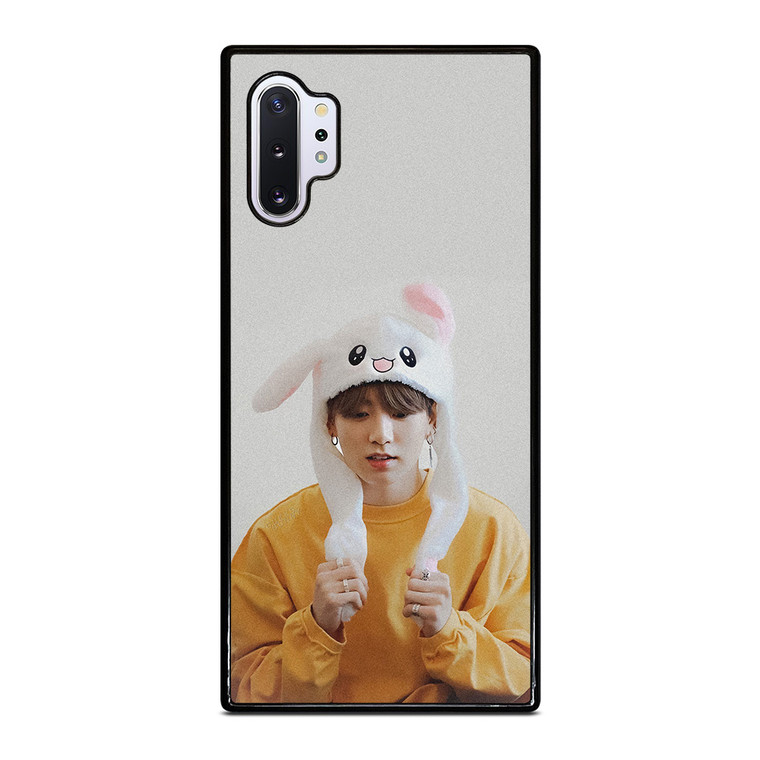 JUNGKOOK BTS BANGTAN BOYS BUNNY HAT Samsung Galaxy Note 10 Plus Case Cover